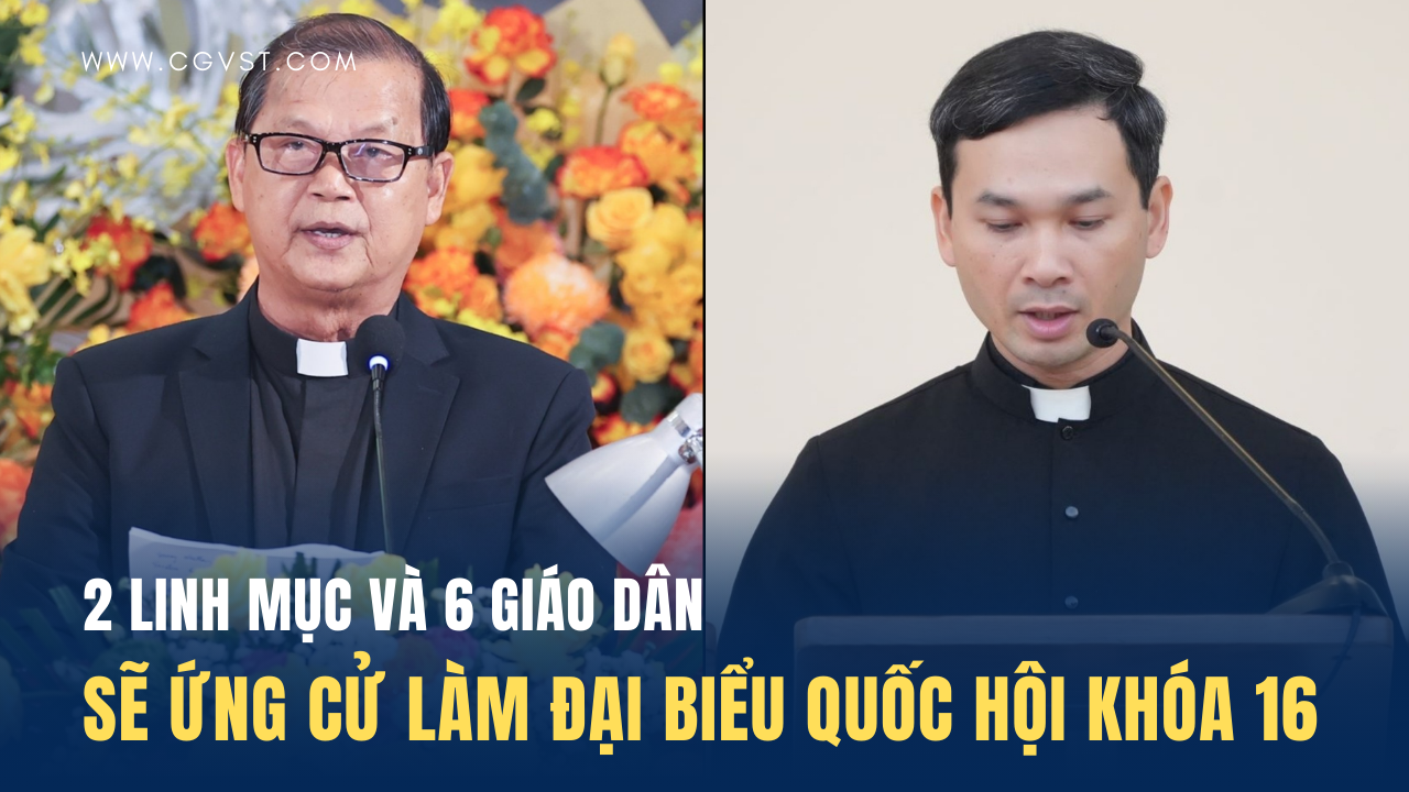 2 linh mục và 6 giáo dân sẽ ứng cử làm đại biểu Quốc hội khóa 16