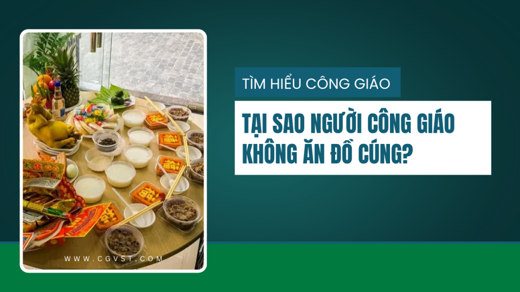 Đọc trong Thư thứ nhất của thánh Phaolô tông đồ gởi tín hữu Côrintô (10:23-30), con có thắc mắc: Tại sao ăn được thức ăn ngoài chợ bán hoặc ai mời đến nhà thì được ăn, nhưng tại sao lại không được ăn đồ cúng? Có khác gì không? Xin cha giải thích giùm. Cám ơn cha (Ngọc Nga).