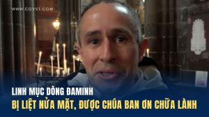 Linh mục Dòng Đa Minh bị liệt nửa mặt được chữa lành kỳ diệu nhờ Gương mặt Thánh của Chúa Giêsu