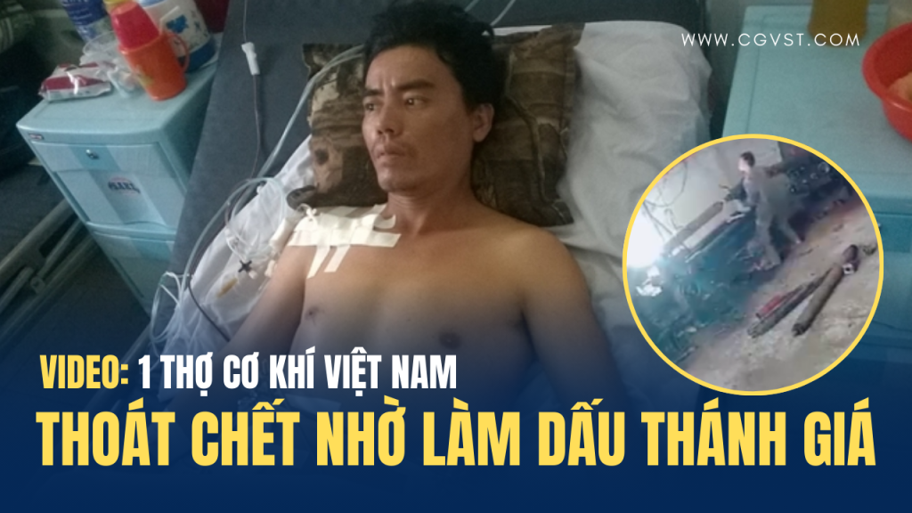 Thợ cơ khí bị điện giật đã thoát chết nhờ làm dấu Thánh giá giây phút sinh tử