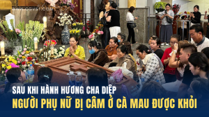 Người phụ nữ ở Cà Mau bị câm được chữa lành sau khi đi hành hương Cha Diệp