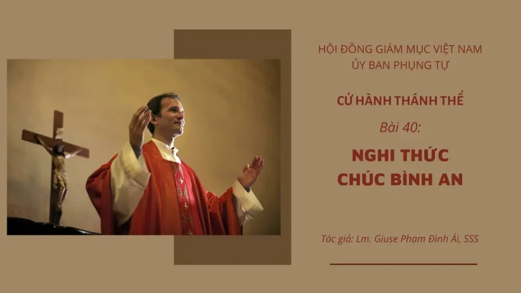 HĐGM VN hướng dẫn thế nào về việc giáo dân chúc lành trong Thánh lễ?