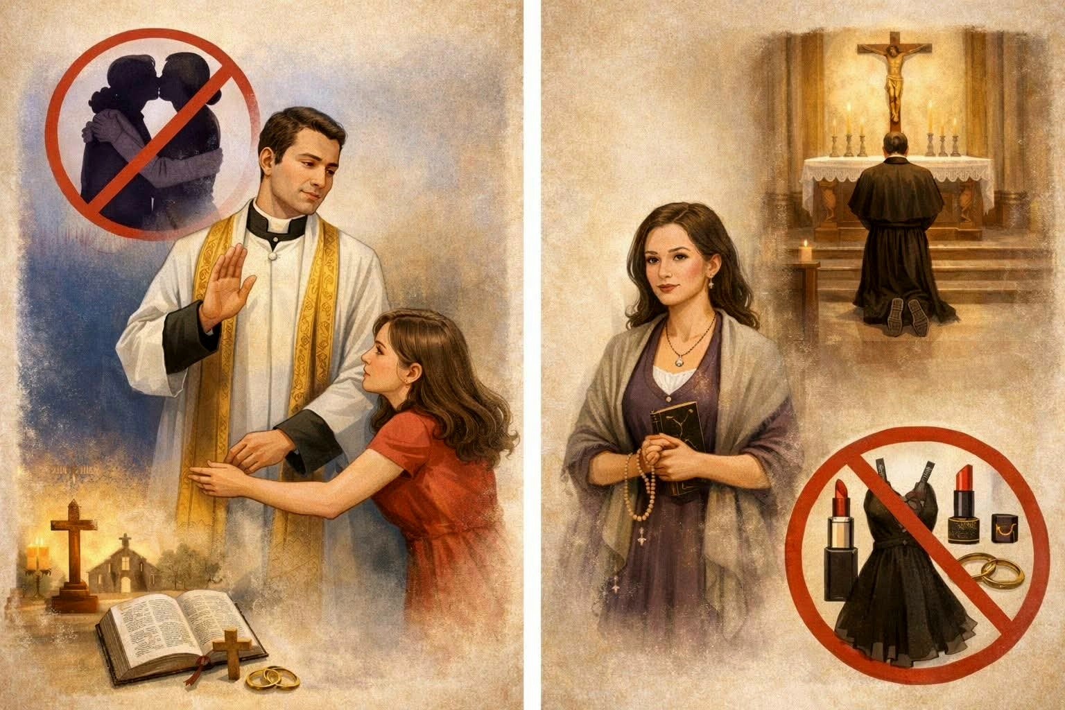 Hãy chú ý khoảng cách: Ba cách nhìn về các Linh mục