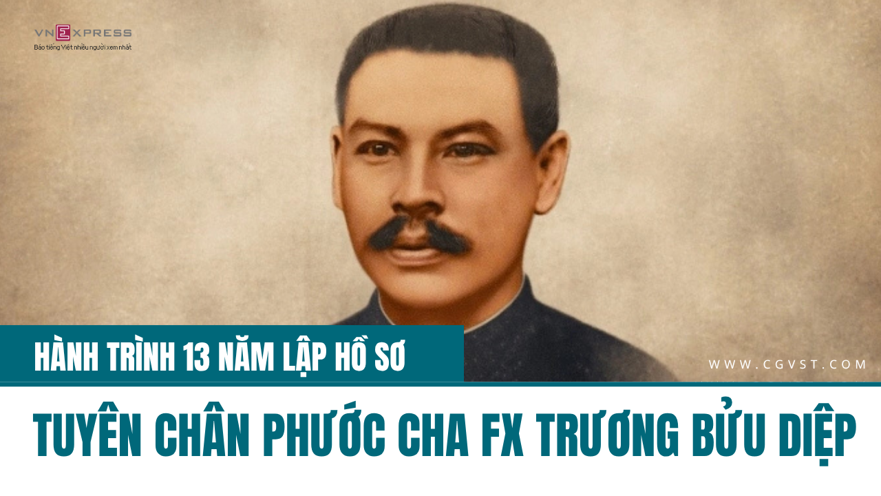 Hành trình 13 năm lập hồ sơ tuyên Chân phước Cha Fx Trương Bửu Diệp