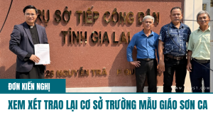 Cơ sở Trường Mẫu giáo Sơn Ca, Gx Chợ Đồn tỉnh Gia Lai