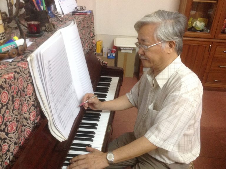 Nhạc sĩ Hoàng Cương. Ảnh: HMH