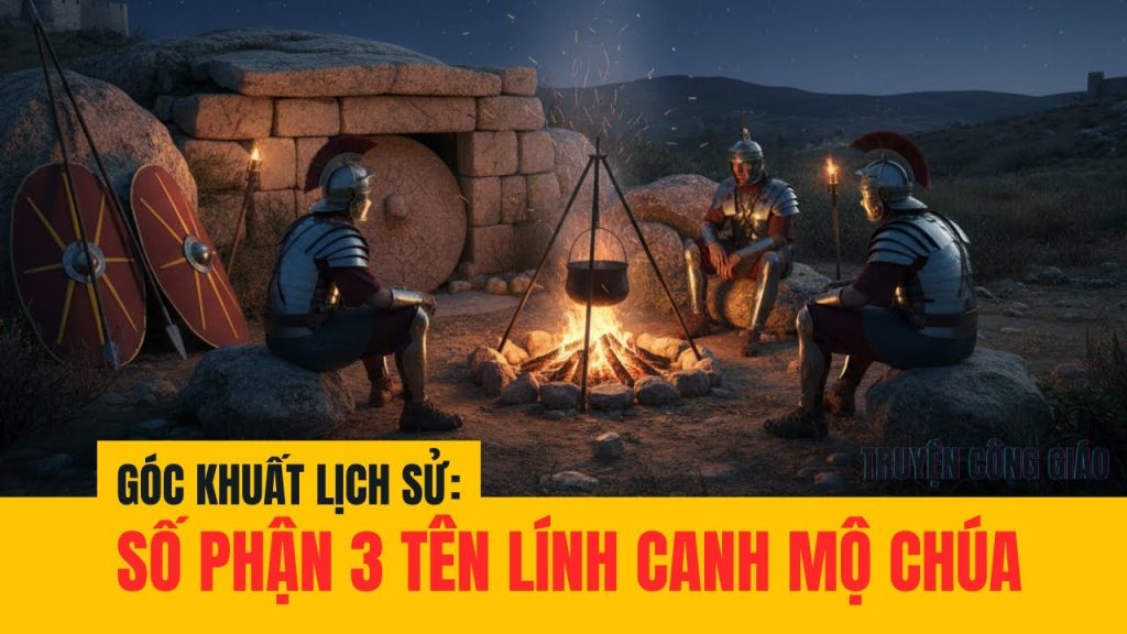 Số phận 3 người lính canh mộ Chúa Giêsu