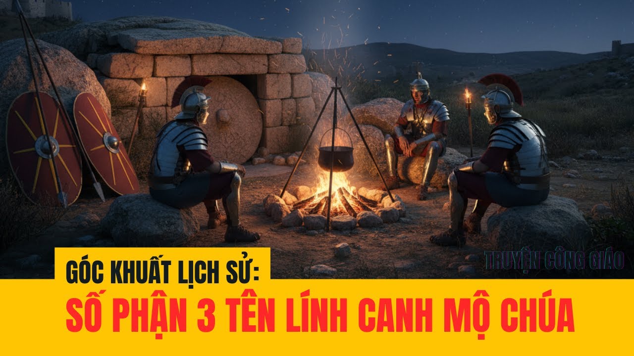 Số phận 3 người lính canh mộ Chúa Giêsu