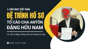 Một linh mục đệ trình hồ sơ chống lại Cha Antôn Đặng Hữu Nam