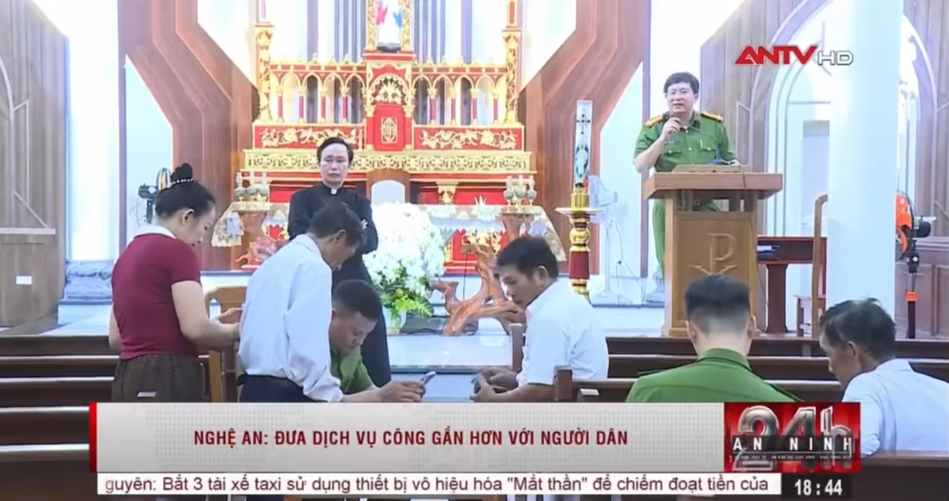 Cung thánh là nơi thánh thiêng, không phải không gian cho các hoạt động hành chính
