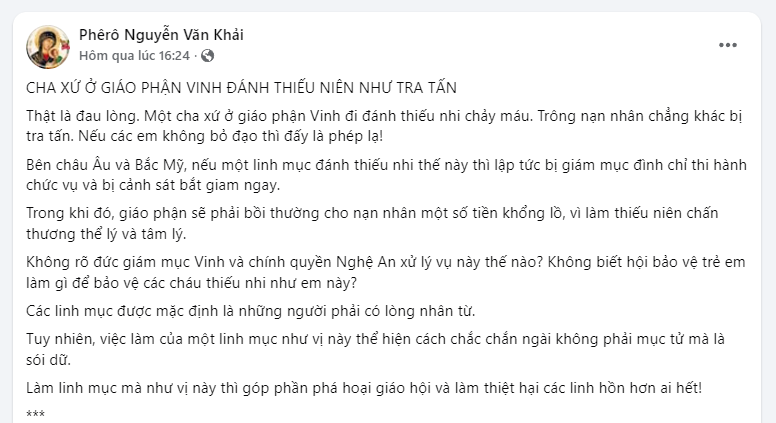 Linh mục Phêrô Nguyễn Văn Khải