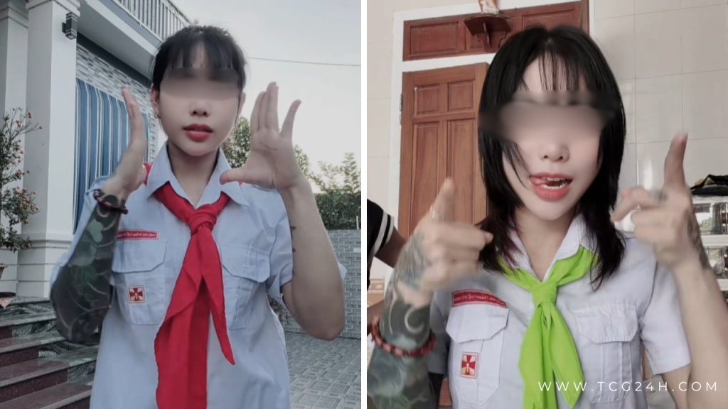Khi hình ảnh cá nhân gây tranh luận đi kèm khăn áo Thiếu nhi Thánh Thể