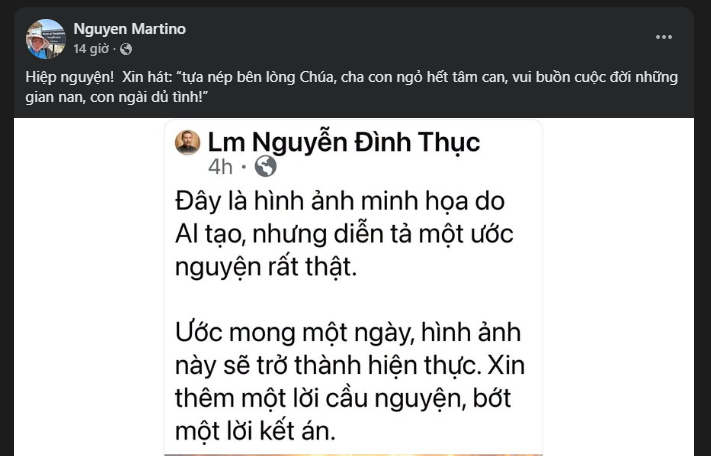 Cha G.B. Nguyễn Đình Thục lên tiếng sau sắc lệnh mở án vụ cha Đặng Hữu Nam