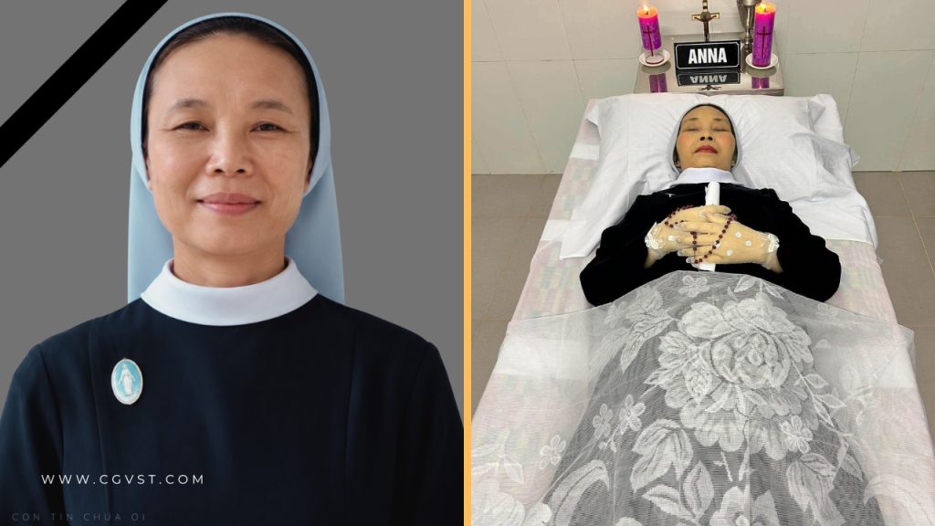 Cáo phó: Nữ tu Maria Anna Nguyễn Thị Thơ, Dòng Con Đức Mẹ Đi Viếng – Huế