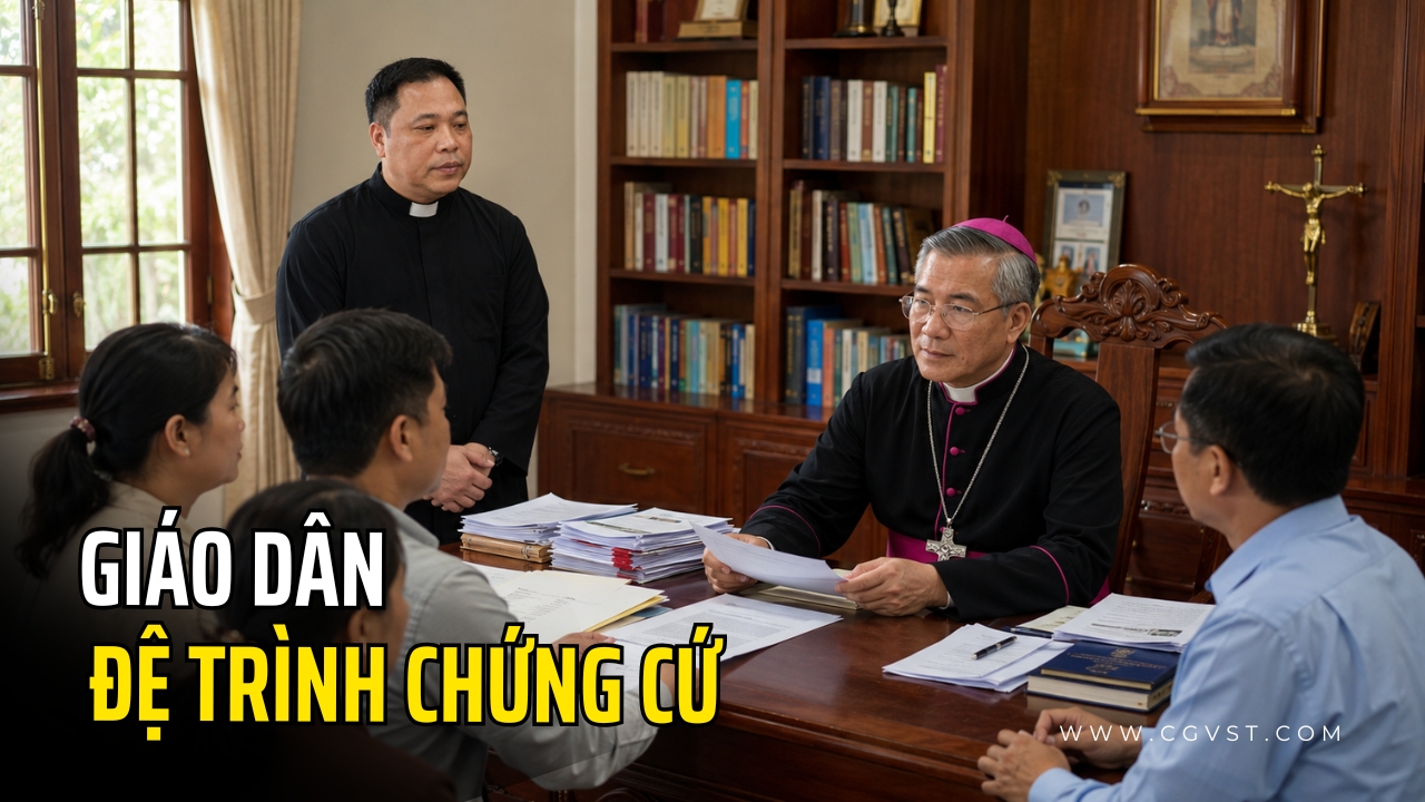 Linh mục, giáo dân đệ trình những chứng cứ cáo buộc Lm Antôn Đặng Hữu Nam