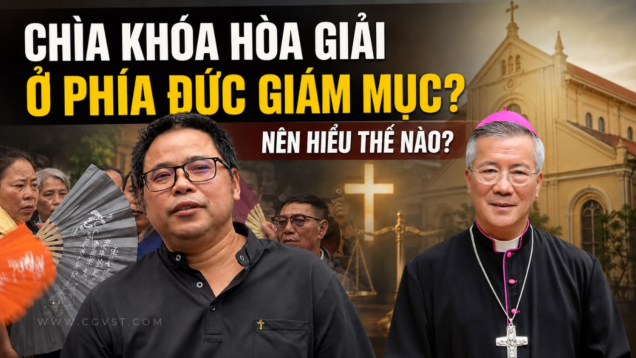 “Chìa khóa hòa giải nằm ở phía Đức Giám mục” – nên hiểu phát biểu của Cha Antôn thế nào?