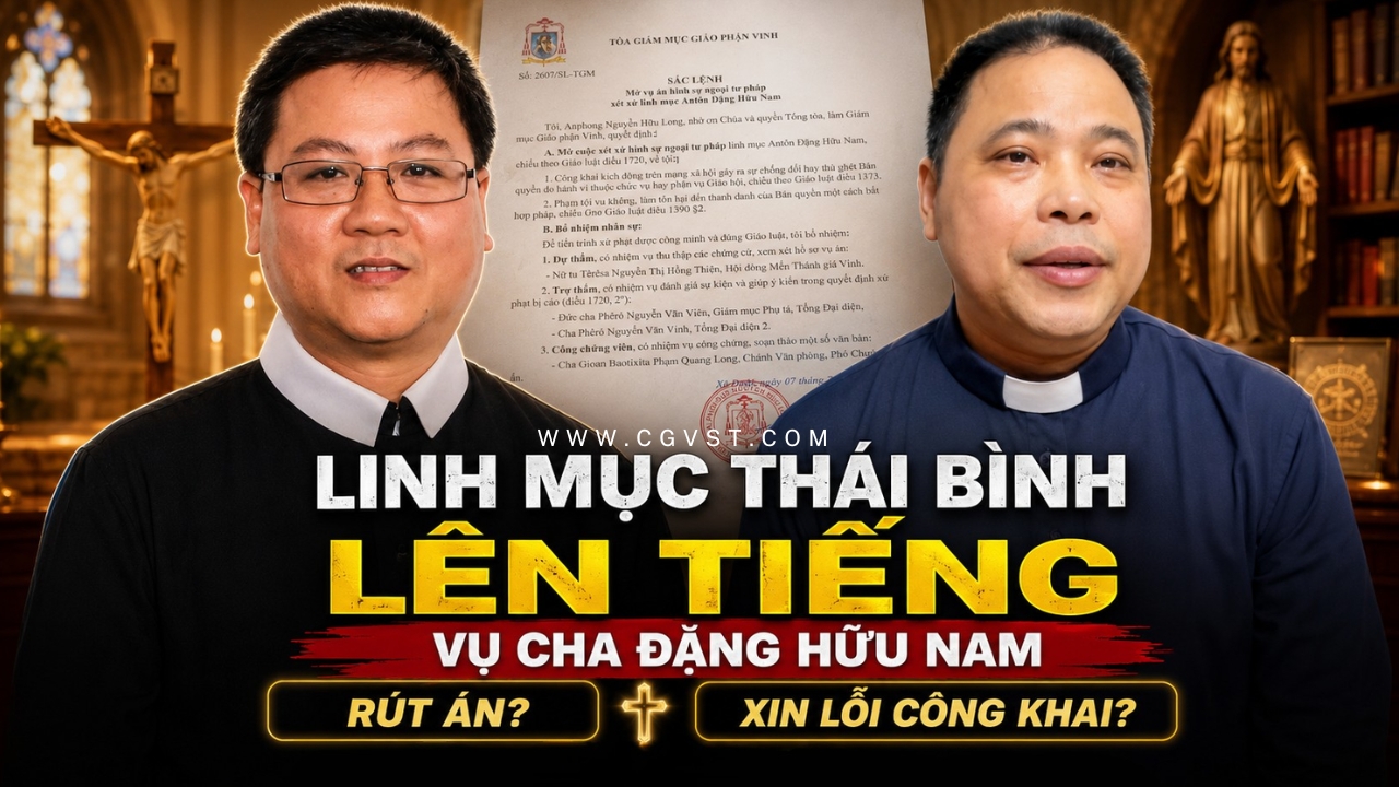 1 Linh mục Thái Bình đề nghị rút án và xin lỗi công khai