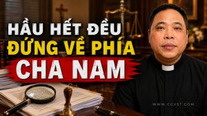 Hầu hết đều đứng về phía cha Antôn Đặng Hữu Nam