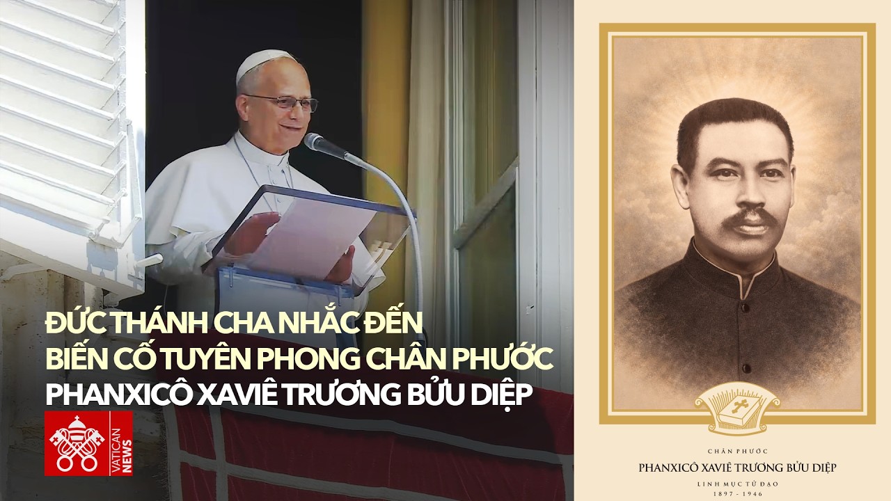 Đức Thánh Cha nhắc đến biến cố tuyên phong chân phước